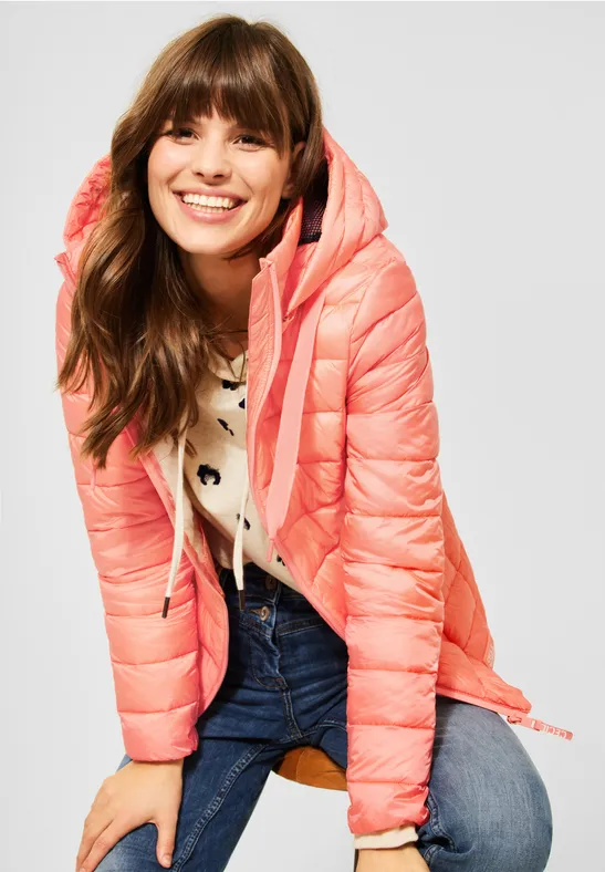 Gesteppte Outdoor Jacke rose grapefruit