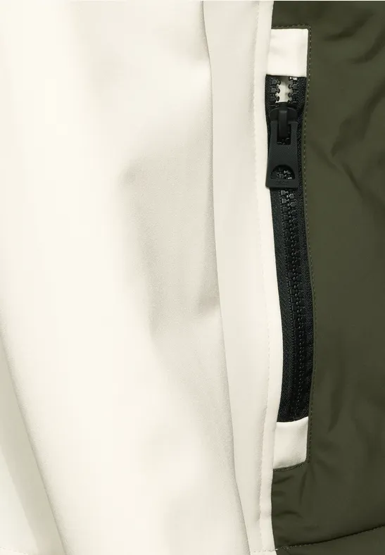 Veste softshell à capuche green bark