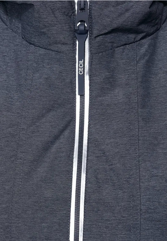 Melange Windbreaker deep blue