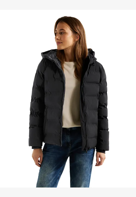 Jas met ritszakken Black