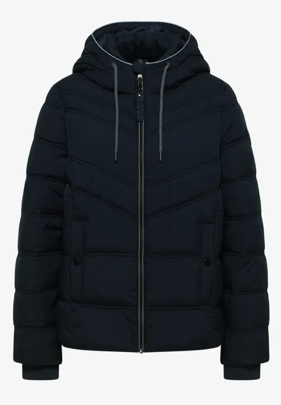 Steppjacke mit Kapuze dark navy blue
