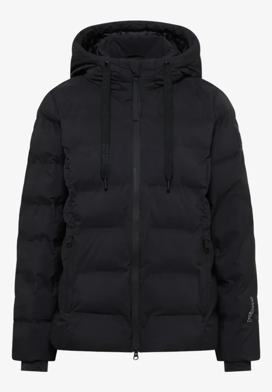 Jas met getapete naden Black