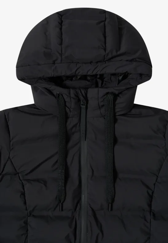 Jas met getapete naden Black