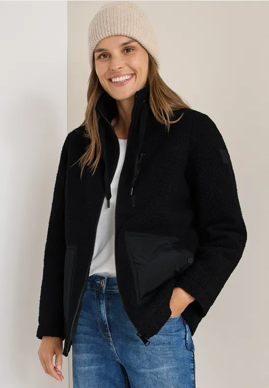 Gezellig jack met details Black