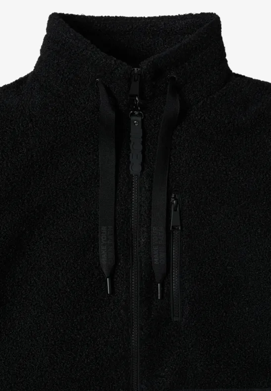 Gezellig jack met details Black