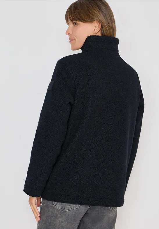 Kuschelige Jacke mit Details dark navy blue