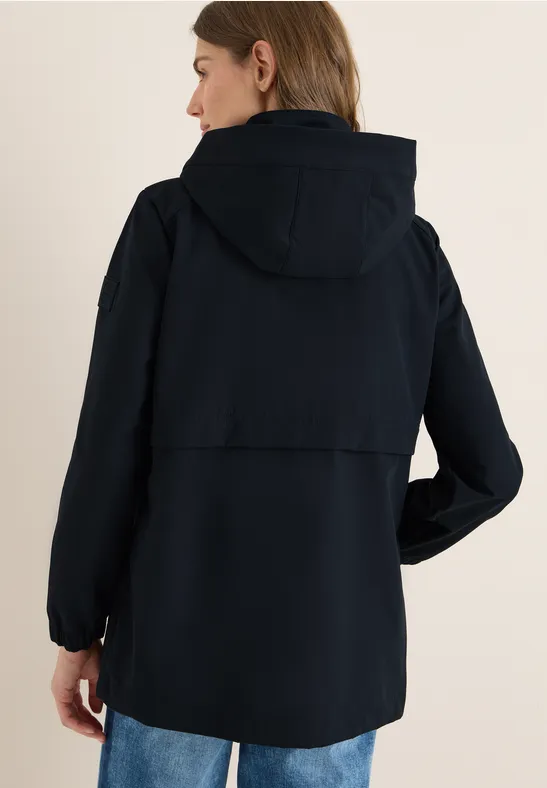 Kurze Trench Jacke dark navy blue