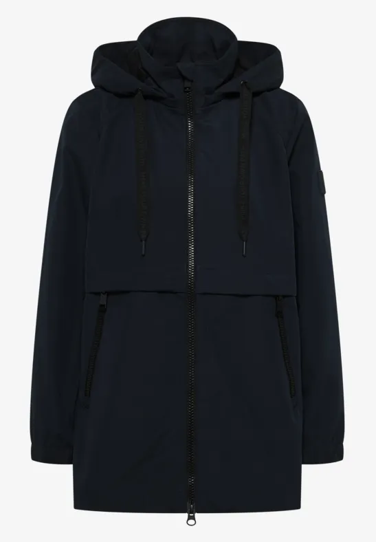 Kurze Trench Jacke dark navy blue
