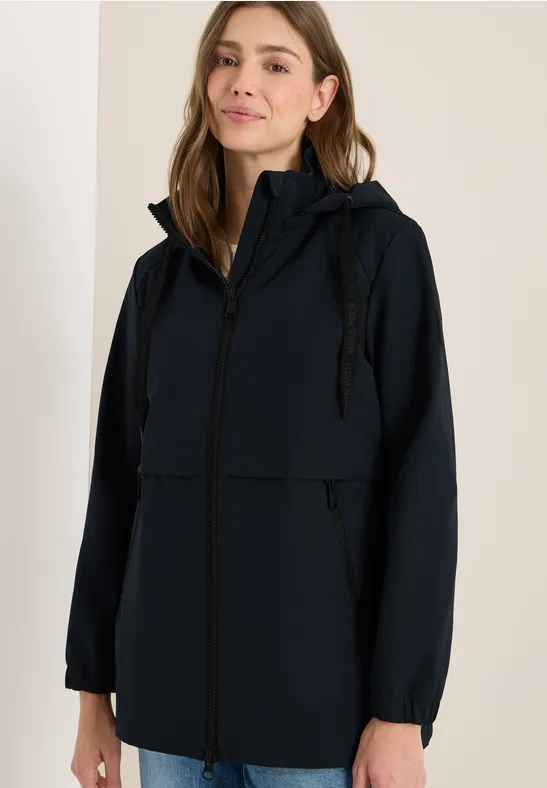 Kurze Trench Jacke dark navy blue