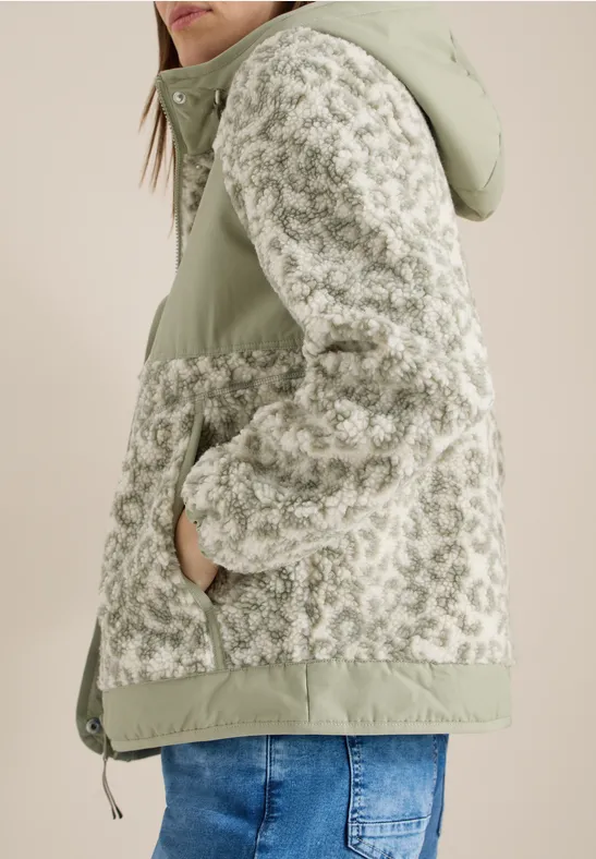 Kapuzenjacke chlorella green