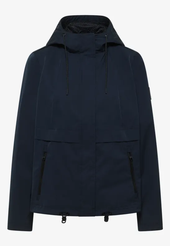 Windbreaker mit Hoodie blue navy