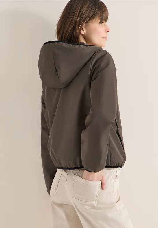 Übergangsjacke mocha taupe