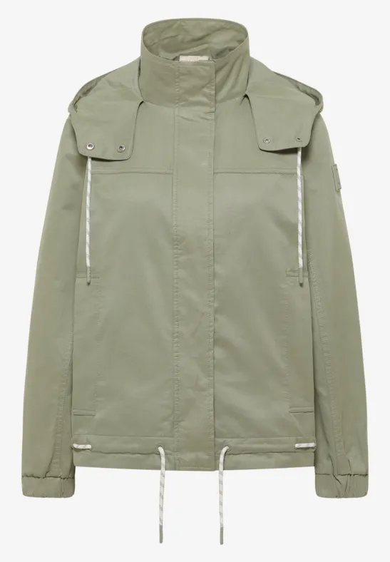 Jas met trekkoord chlorella green