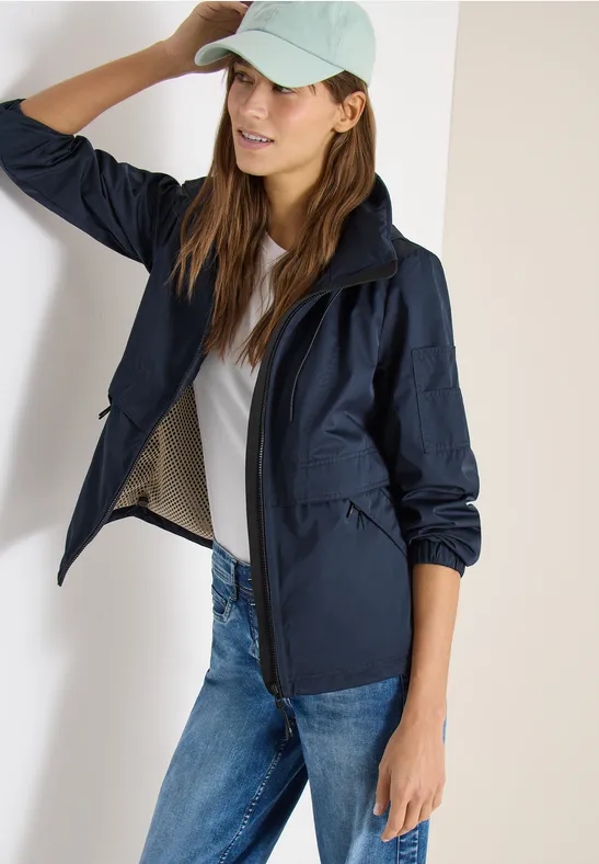 Coupe-vent sportif blue navy