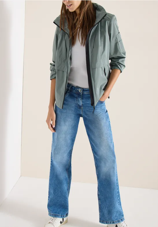 Coupe-vent sportif kelp green