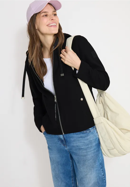 Hoodie Jacke Black