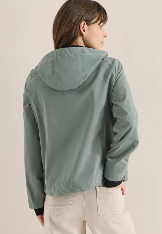 Kurze Jacke kelp green