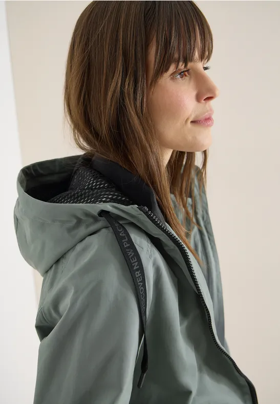 Kurze Jacke kelp green