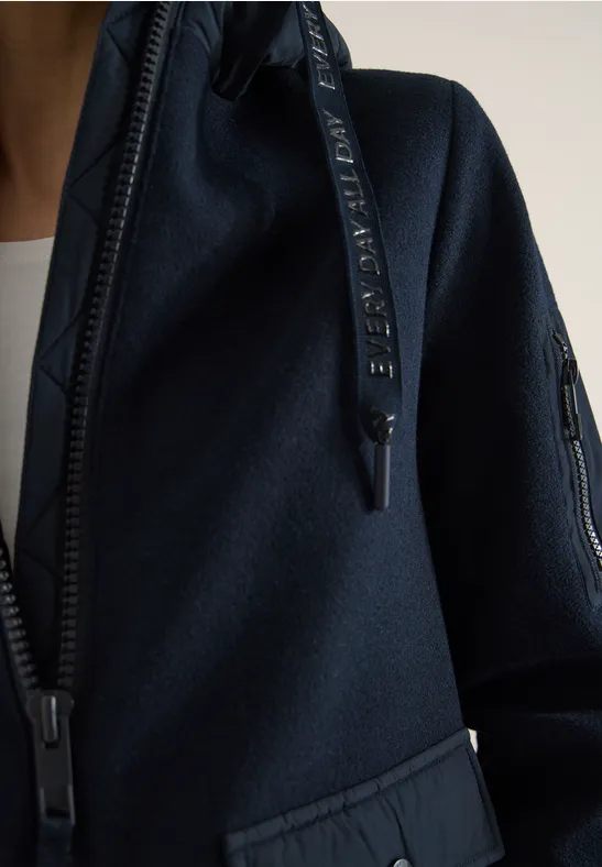 Kurze Jacke blue navy