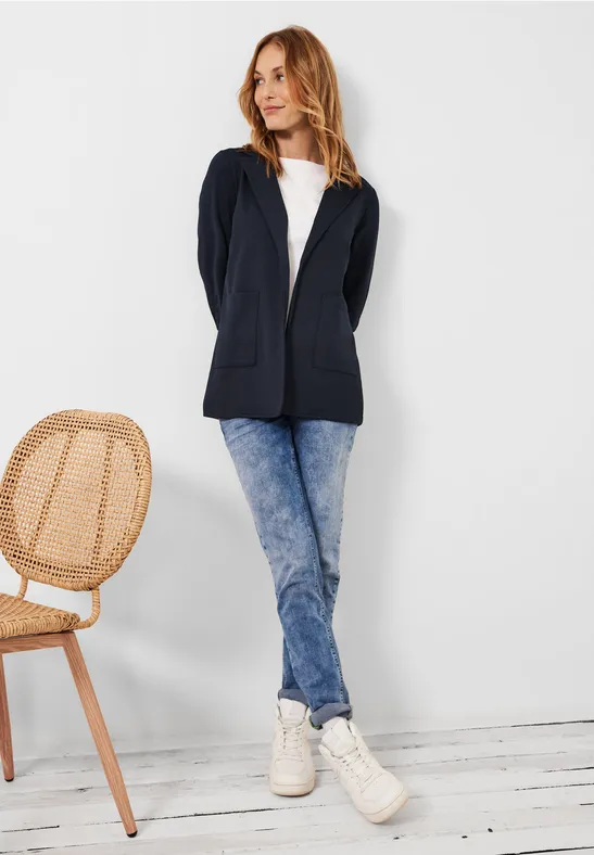Oversized blazer deep blue