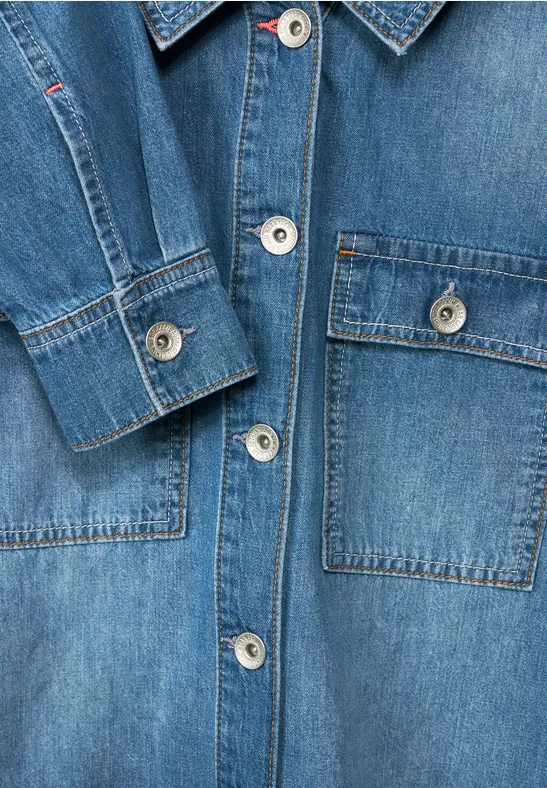 Jeans Overshirt authentic used wash