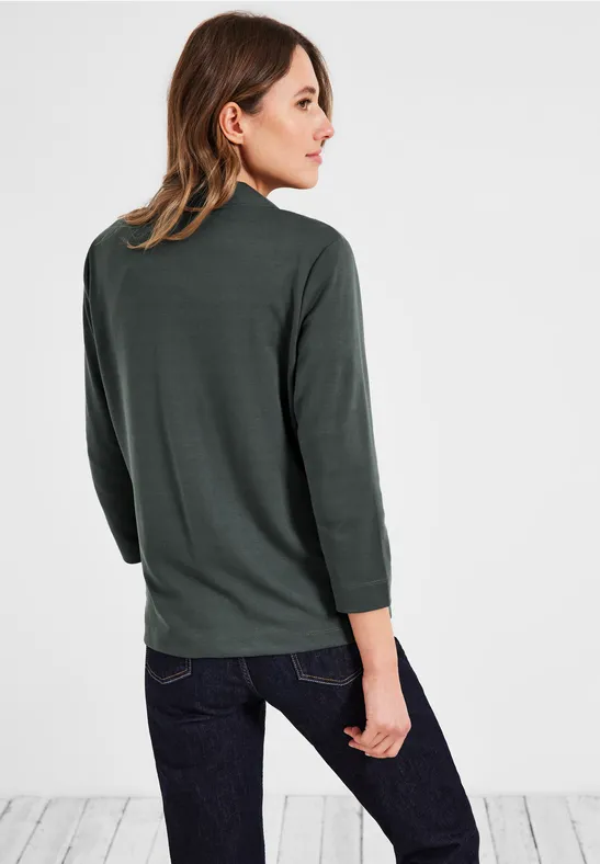 Basic Jerseyblazer easy khaki