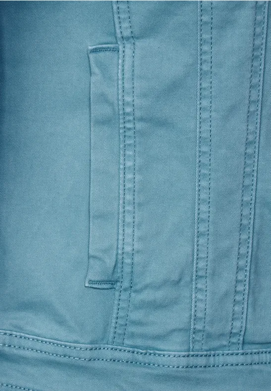 Color Jeansjacke adriatic blue