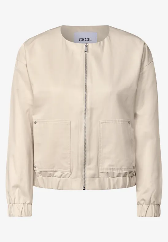 Leichter Blouson pearl beige