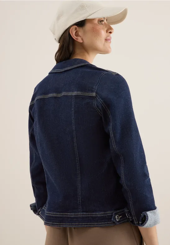 Rinsed Jeansjacke rinsed wash