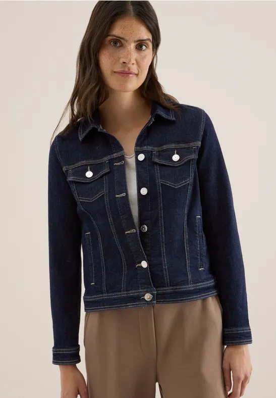 Rinsed Jeansjacke rinsed wash