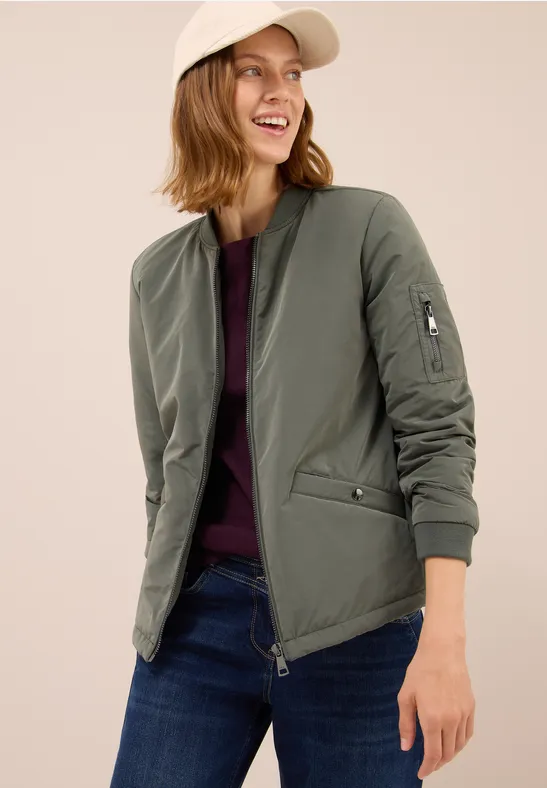Matter Soft Touch Blouson pastel olive