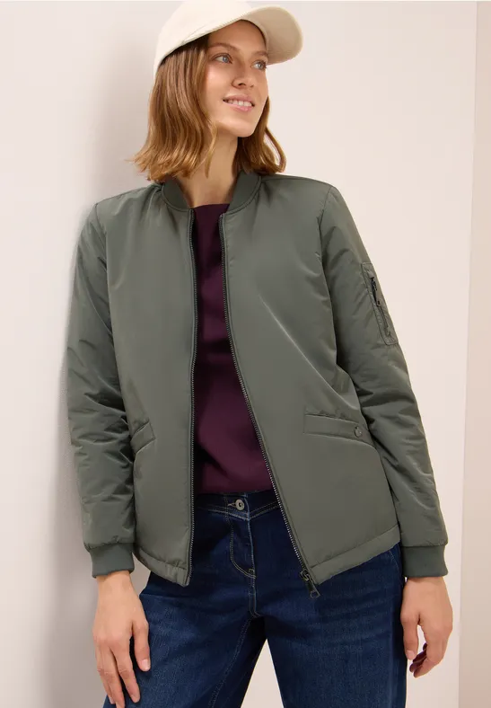 Matter Soft Touch Blouson pastel olive