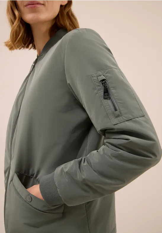 Matter Soft Touch Blouson pastel olive