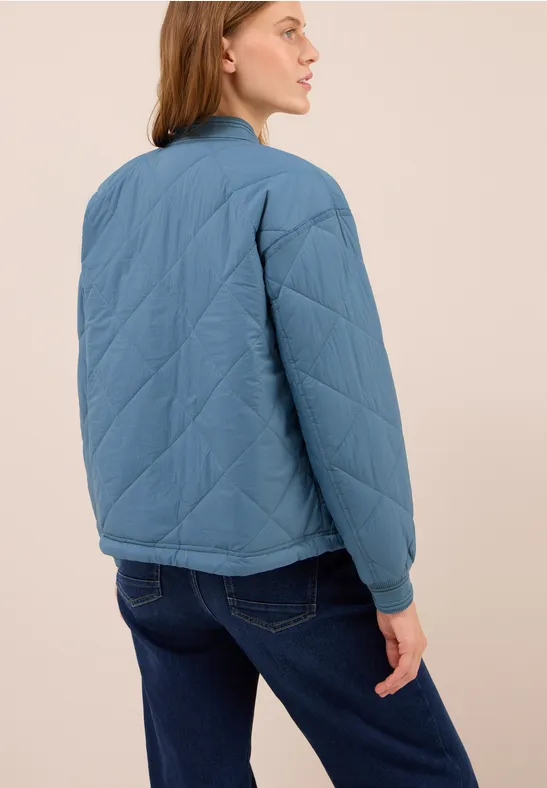 Blouson mit Steppmuster moonstone blue