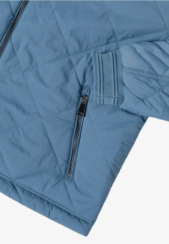Blouson mit Steppmuster moonstone blue