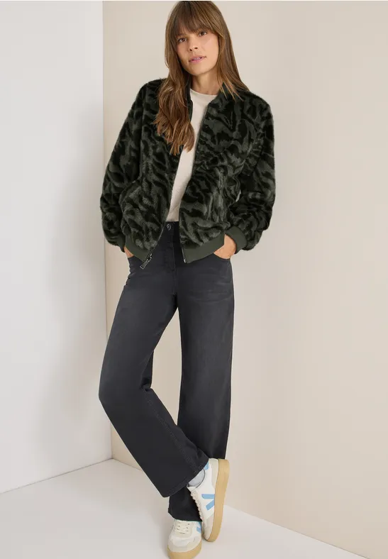 Wendbarer Blouson olive wood
