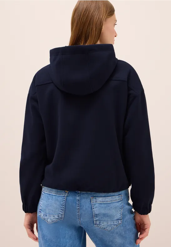 Wollen blouson urban dark blue