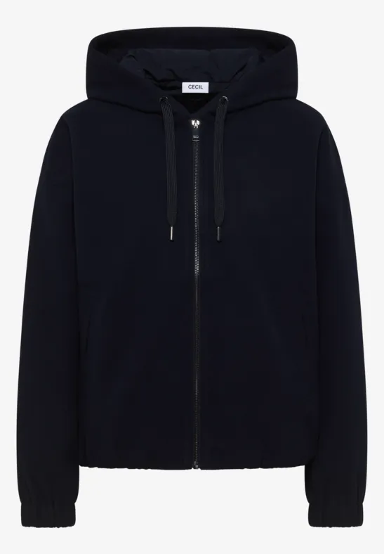 Wollen blouson urban dark blue