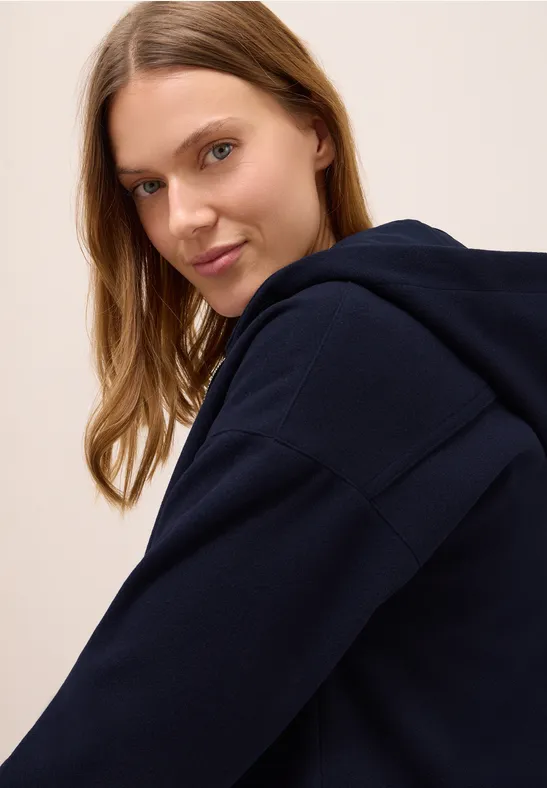 Wollen blouson urban dark blue