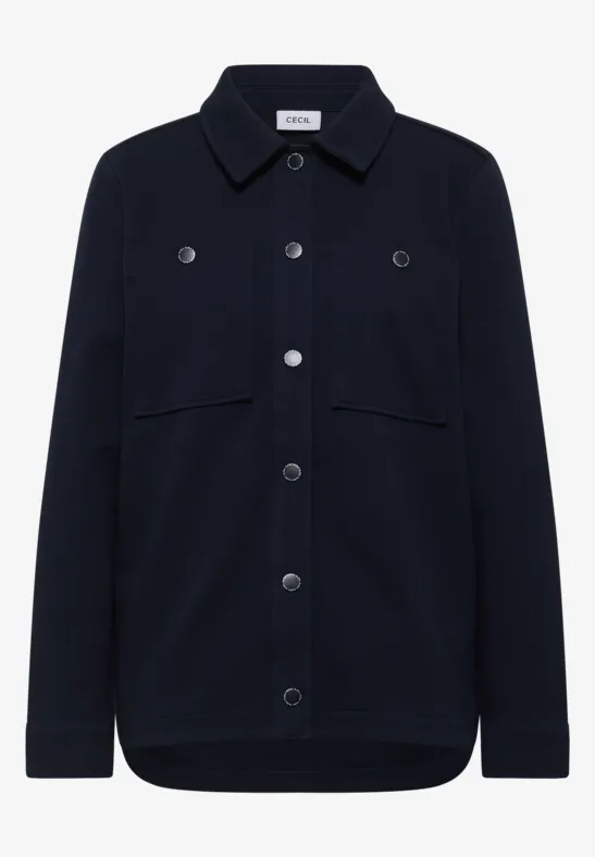 Overshirt mit Struktur urban dark blue