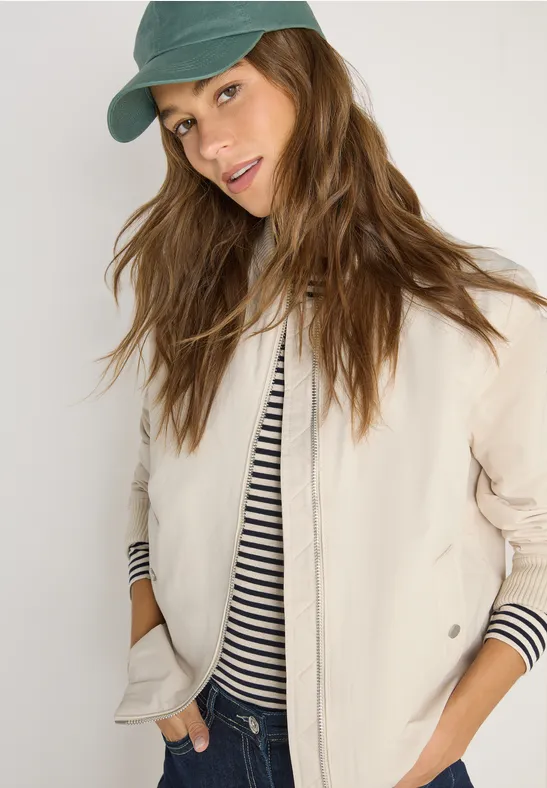 Blouson sportif dust beige