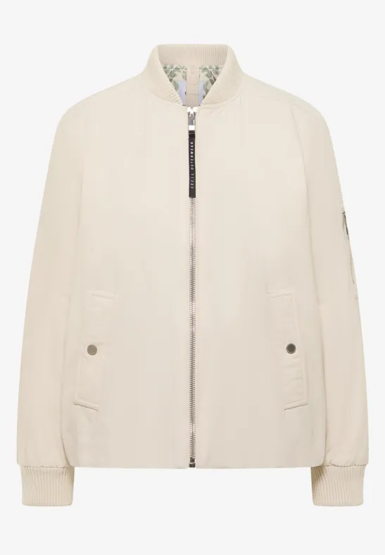 Blouson sportif dust beige
