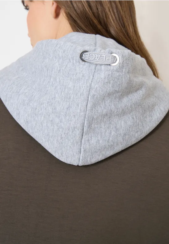 Trench-coat court mocha taupe