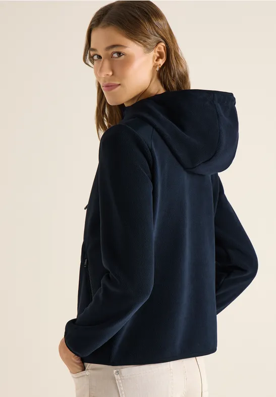 Veste à capuche universal blue