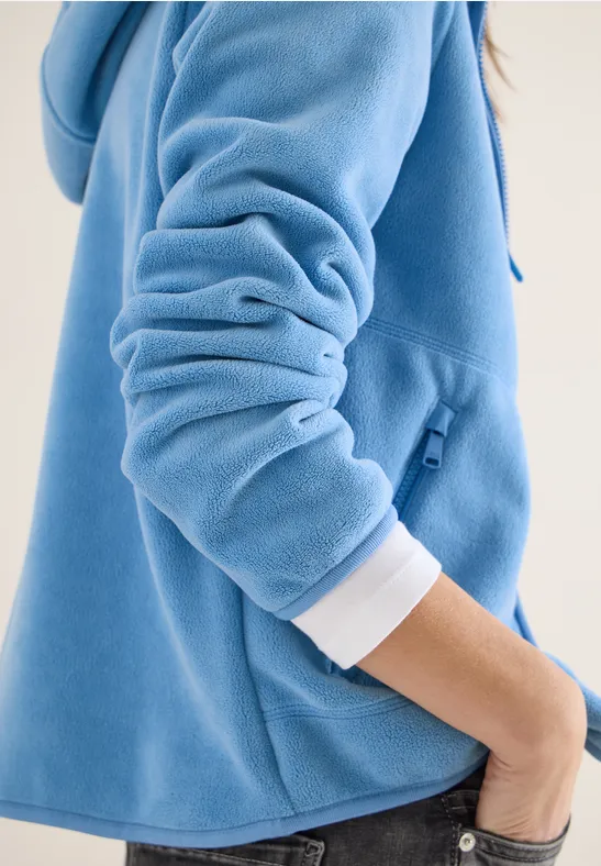 Veste à capuche fountain blue