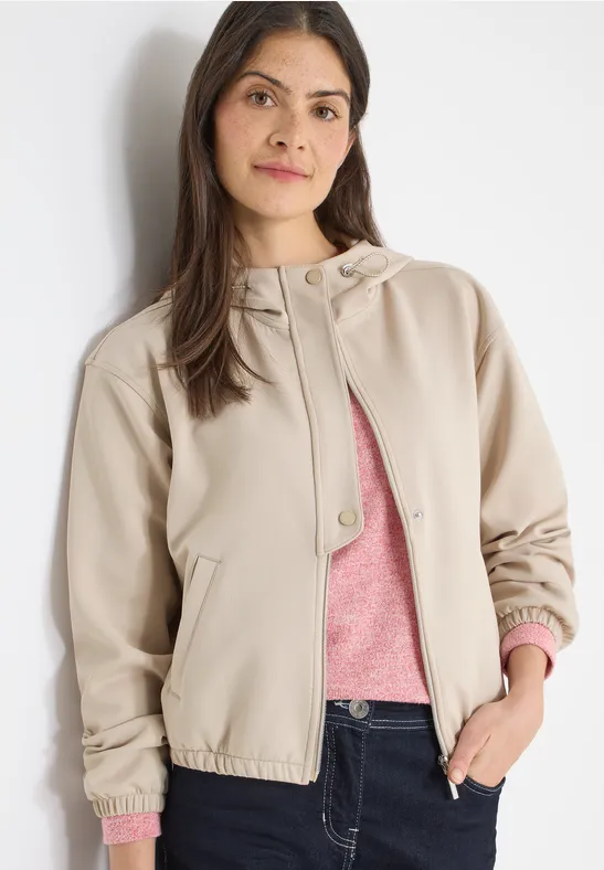 Moderner Blouson grain beige