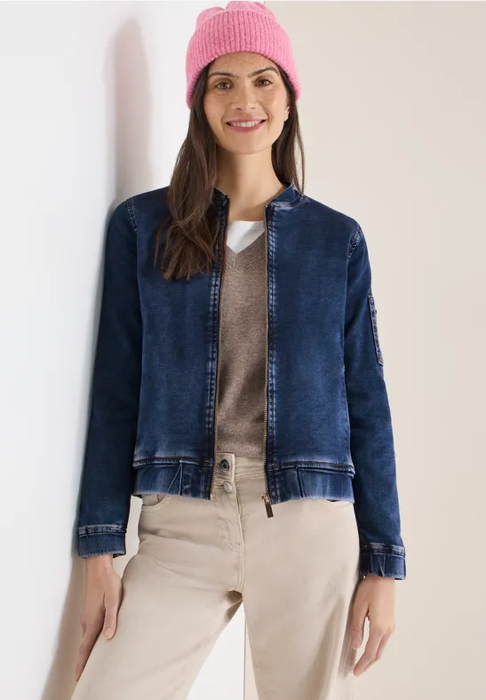 Jogg Blouson mid blue used wash