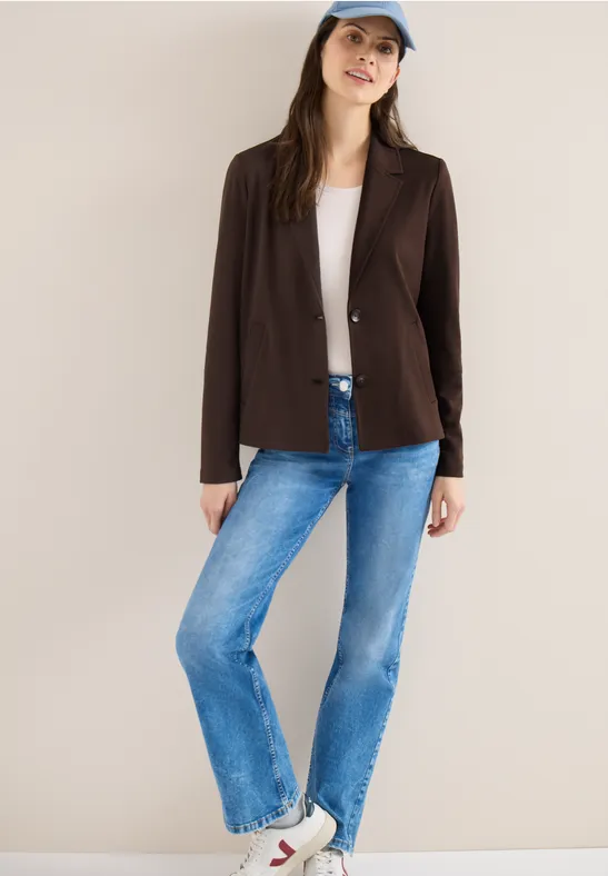 Basic Blazer macchiato brown