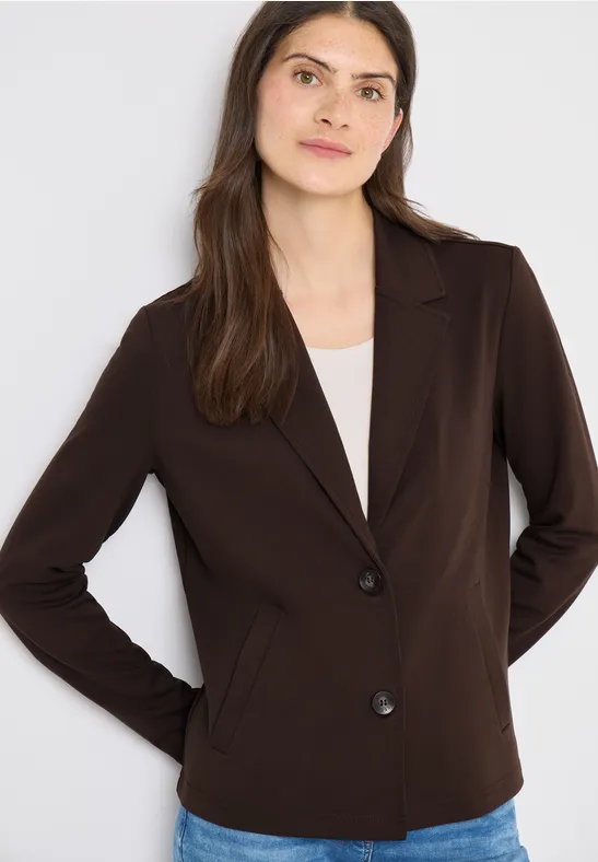 Basic Blazer macchiato brown