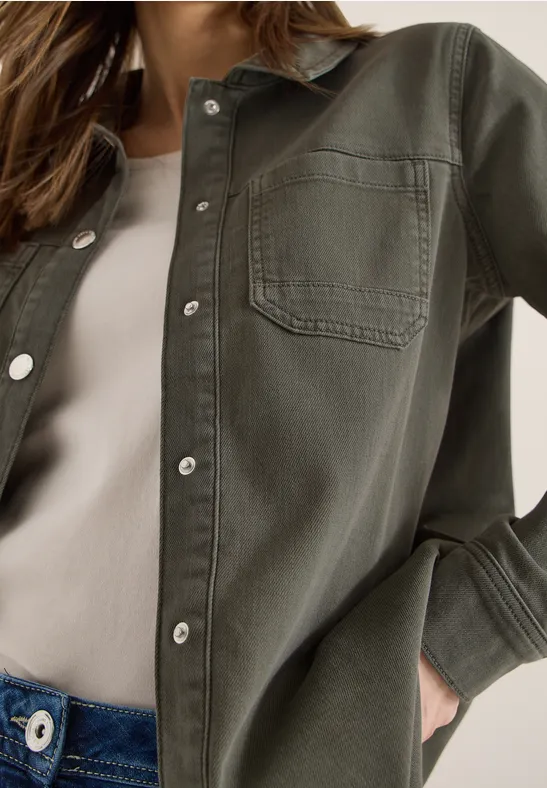 Overshirt grain beige